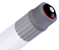 Poly-V Endcap (Pulley Insert) for 1.9" conveyor rollers